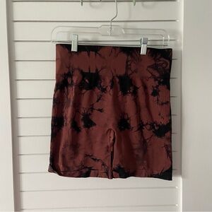 Viral Shaper Shorts Tie Dye Size XL